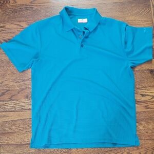 Men's Blue Polo Golf Shirt